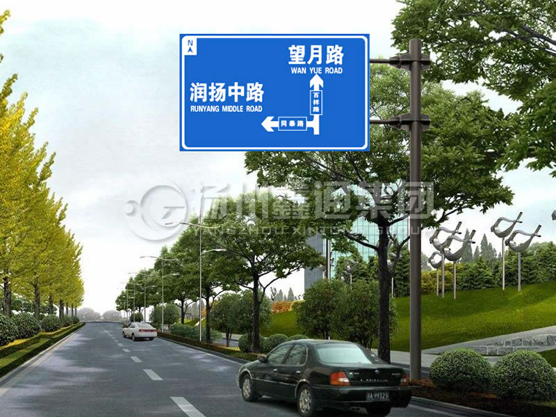 BZG-002，交通標(biāo)志桿，F(xiàn)型交通標(biāo)志桿